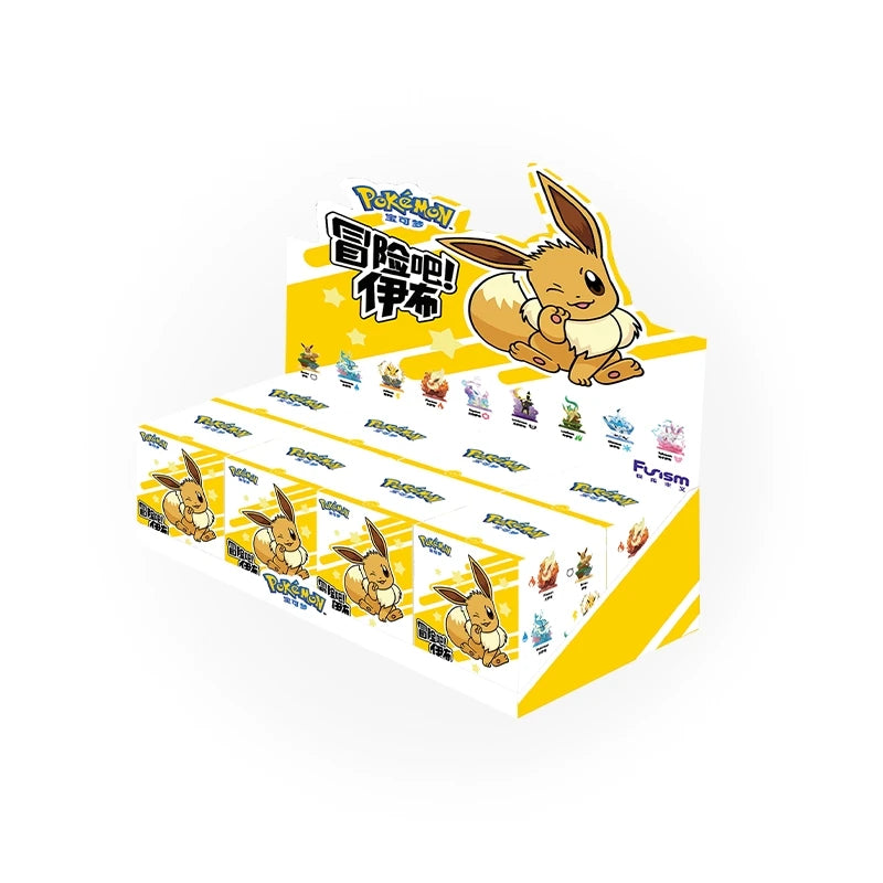 Anime Pokémon Funism Original Adventure Eevee Family Suit Blind Box – Jolteon & Sylveon Action Figure Collection - Image 9