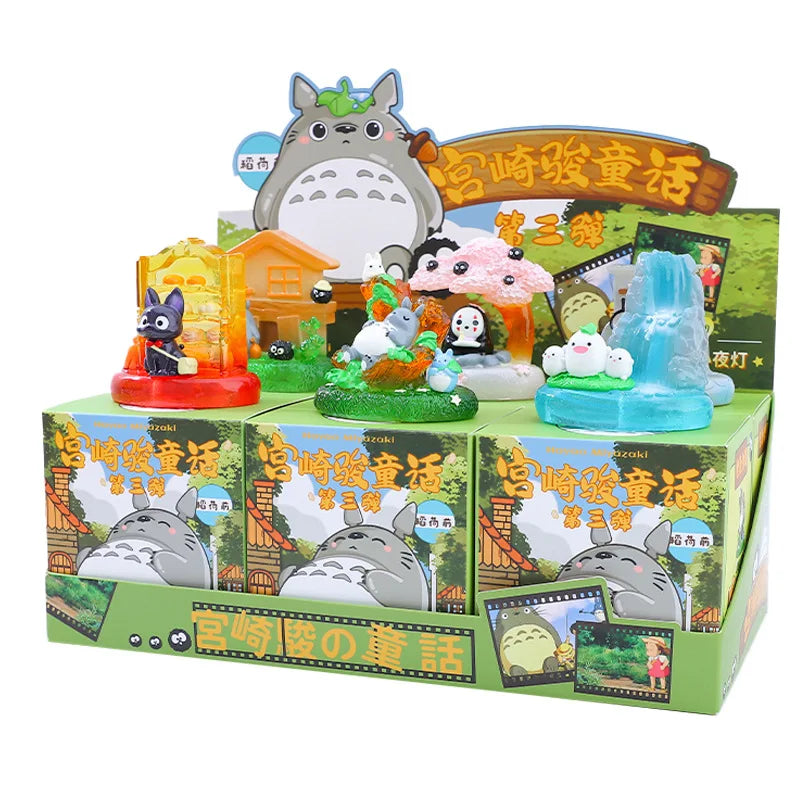 New Miyazaki Hayao Fairy Tale Third Play Blind Box – Lamp Desktop Ornaments