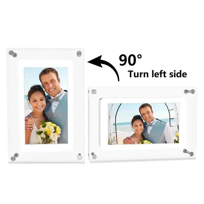 Acrylic Digital Photo Frame - Image 3