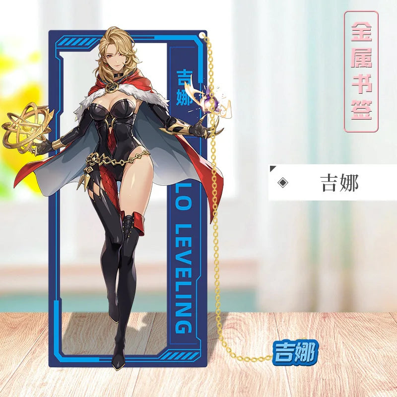 Solo Leveling Sung Jin-Woo Metal Bookmark – Korean Anime Collectible & Desk Ornament Gift - Image 6