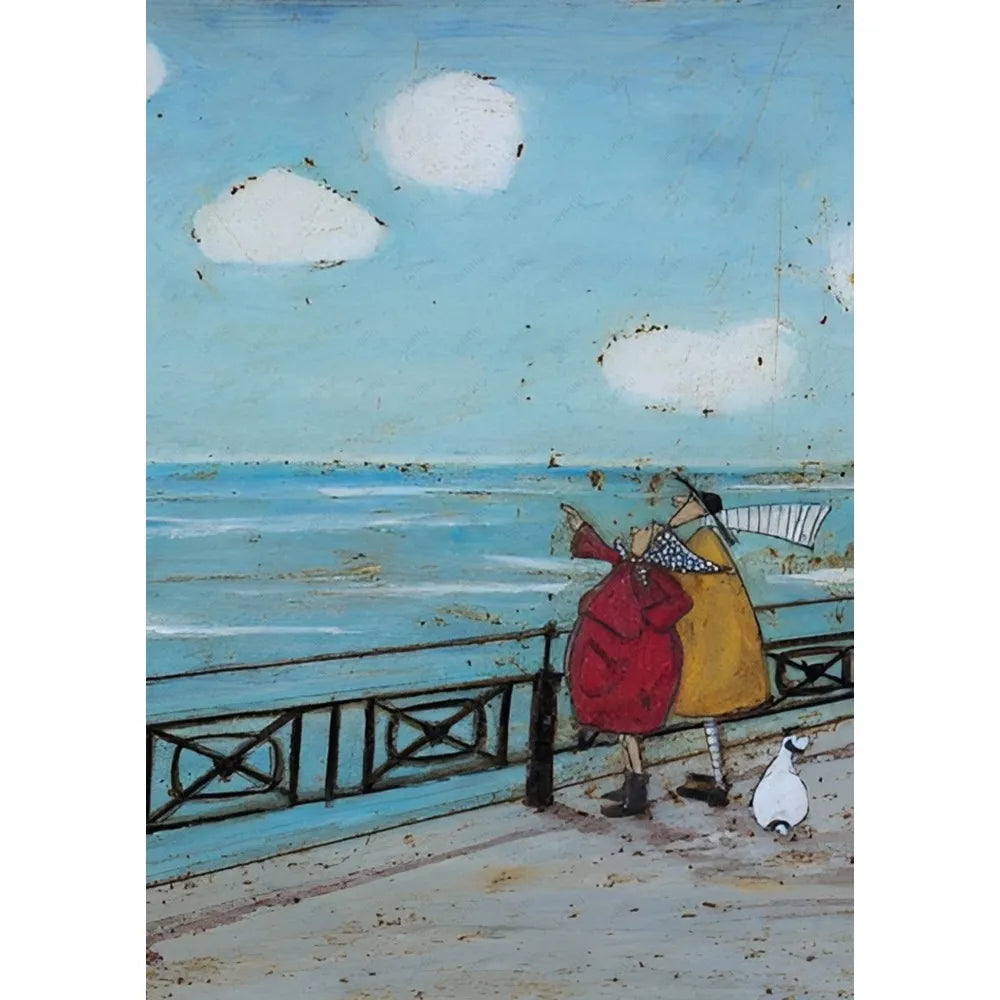 S-Sam Toft Art Prints – Nordic Modern Posters of Love & Loneliness - Image 9