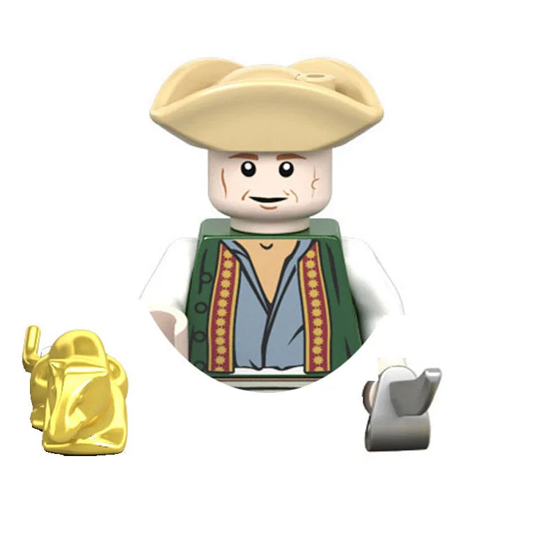 Pirates of the Caribbean Building Blocks Set – Mermaid Princess, Syrena, Sailor, Barbosa & Imperial Navy Figures - Image 4