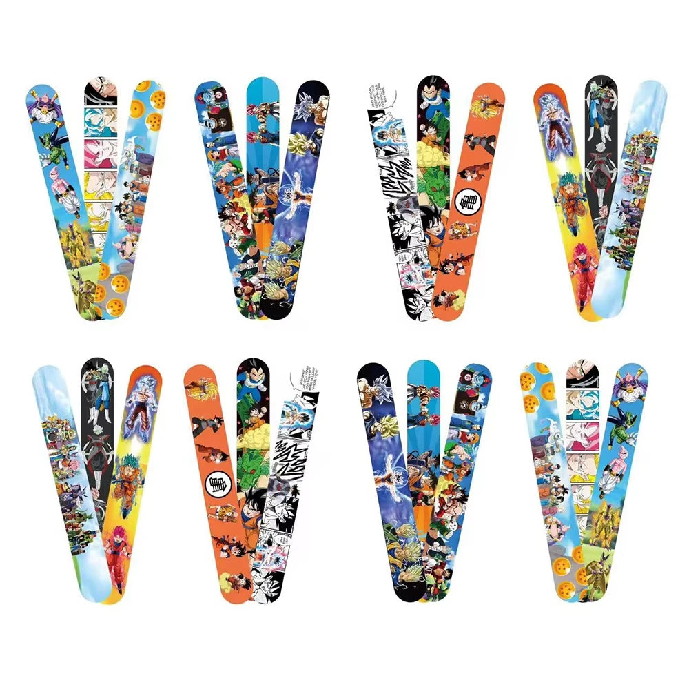 Dragon Ball Slap Bracelets – 12/24/36pcs Anime Party Favors for Kids’ Birthdays & Events - Image 3