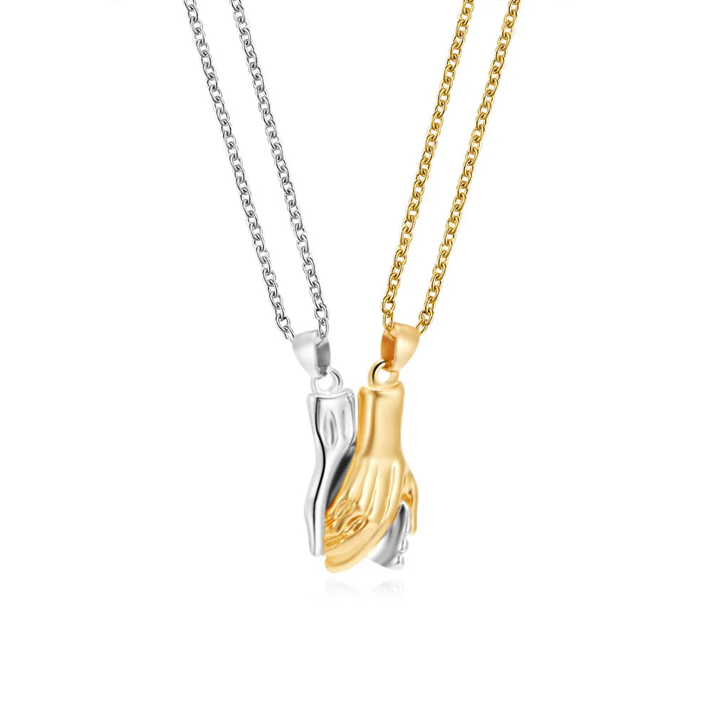 I Love You Best Friends Couple Necklace – Puzzle BFF, Key & Lock, Tai Chi Heart Pendants - Image 18