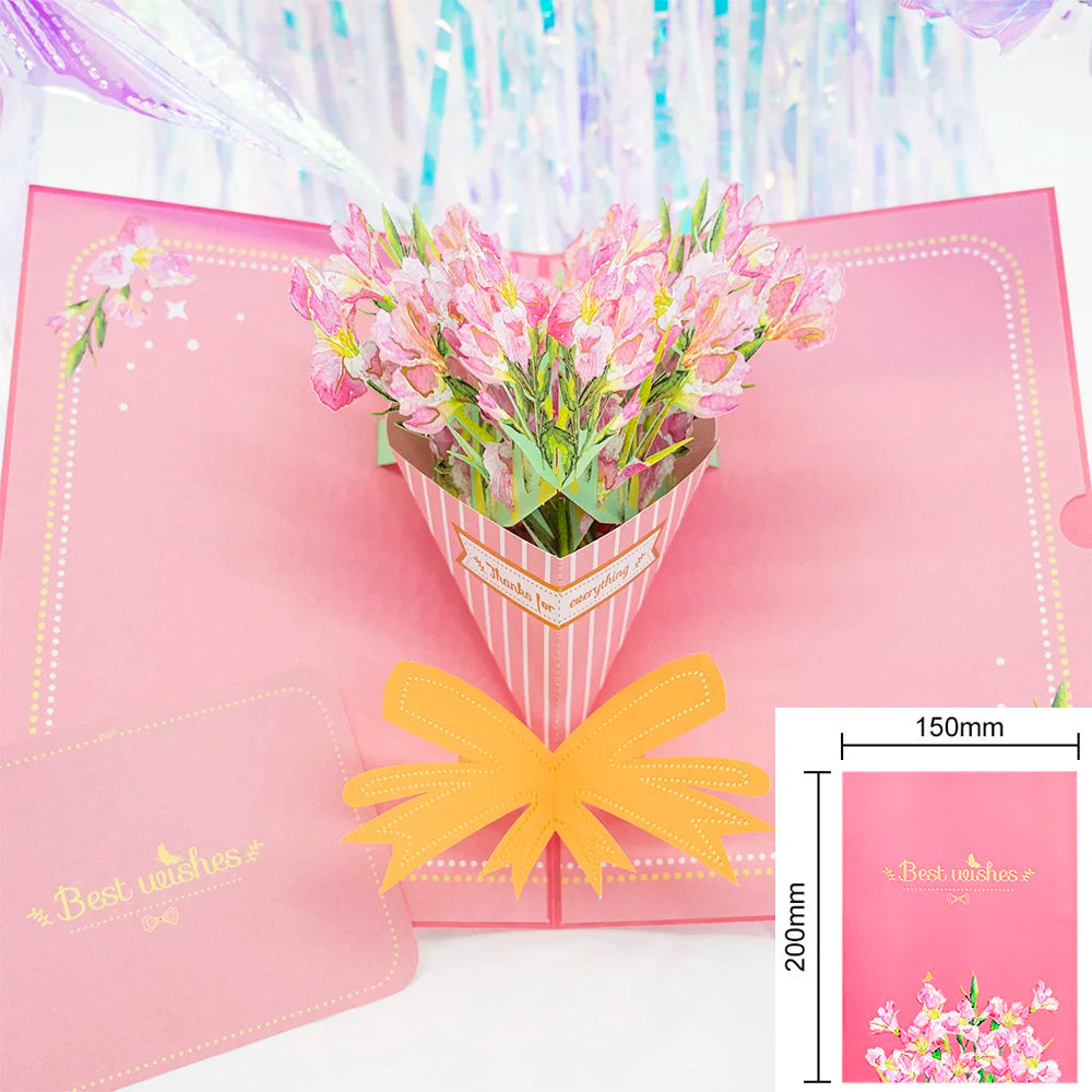 Hot 3D Creative Card – Valentine's Day, Wedding Invitation & Thank You Card - Image 34