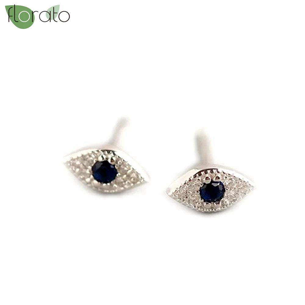 925 Sterling Silver Needle Vintage Gold Hoop Earrings – Evil Eye Pendant Jewelry for Women - Image 27