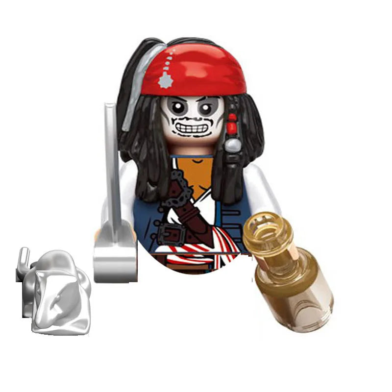 Pirates of the Caribbean Building Blocks Set – Mermaid Princess, Syrena, Sailor, Barbosa & Imperial Navy Figures - Image 25