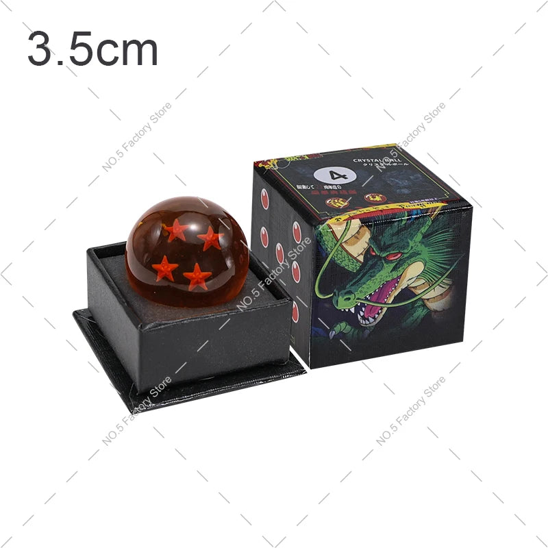 Dragon Ball Z Crystal Ball Set – 1 to 7 Star Shenron Wish Balls Anime Collectible Props - Image 22