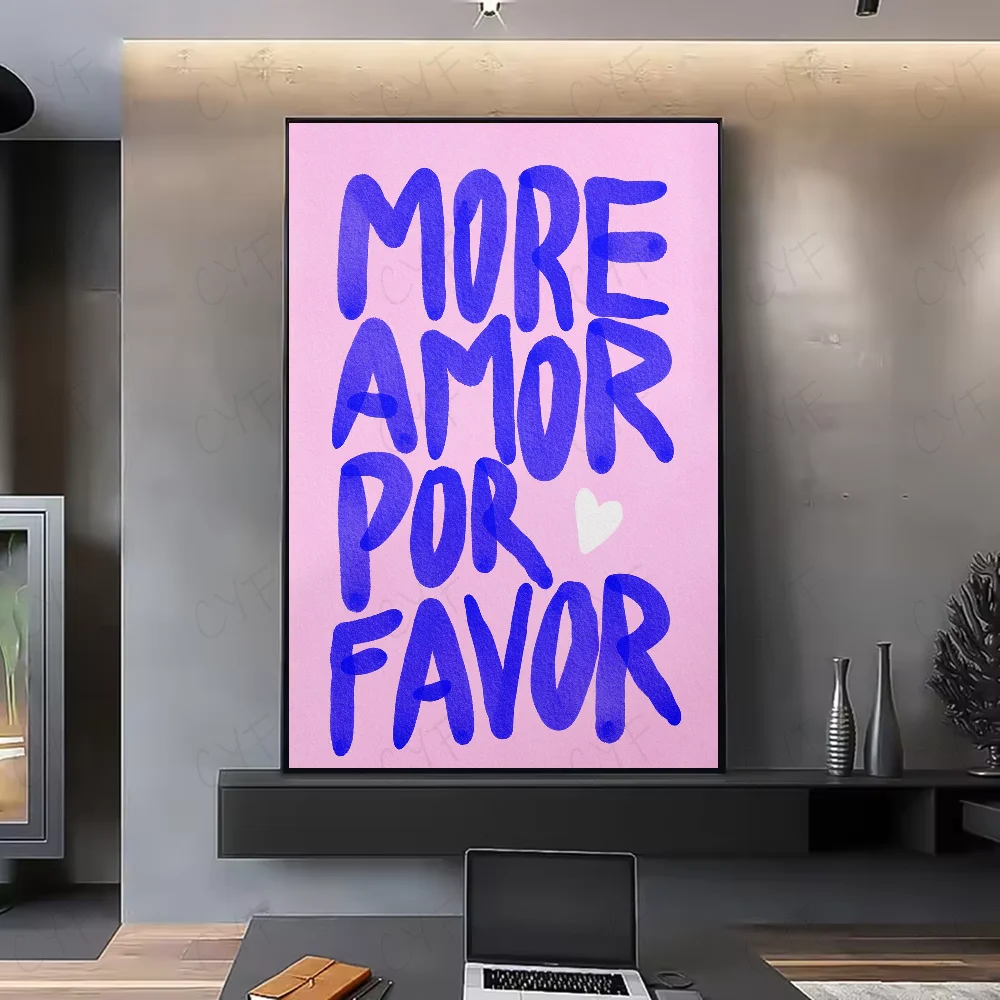 Minimalist Sunny Eclectic Love Quotes Poster – HD Waterproof Wall Art for Home & Living Spaces - Image 23