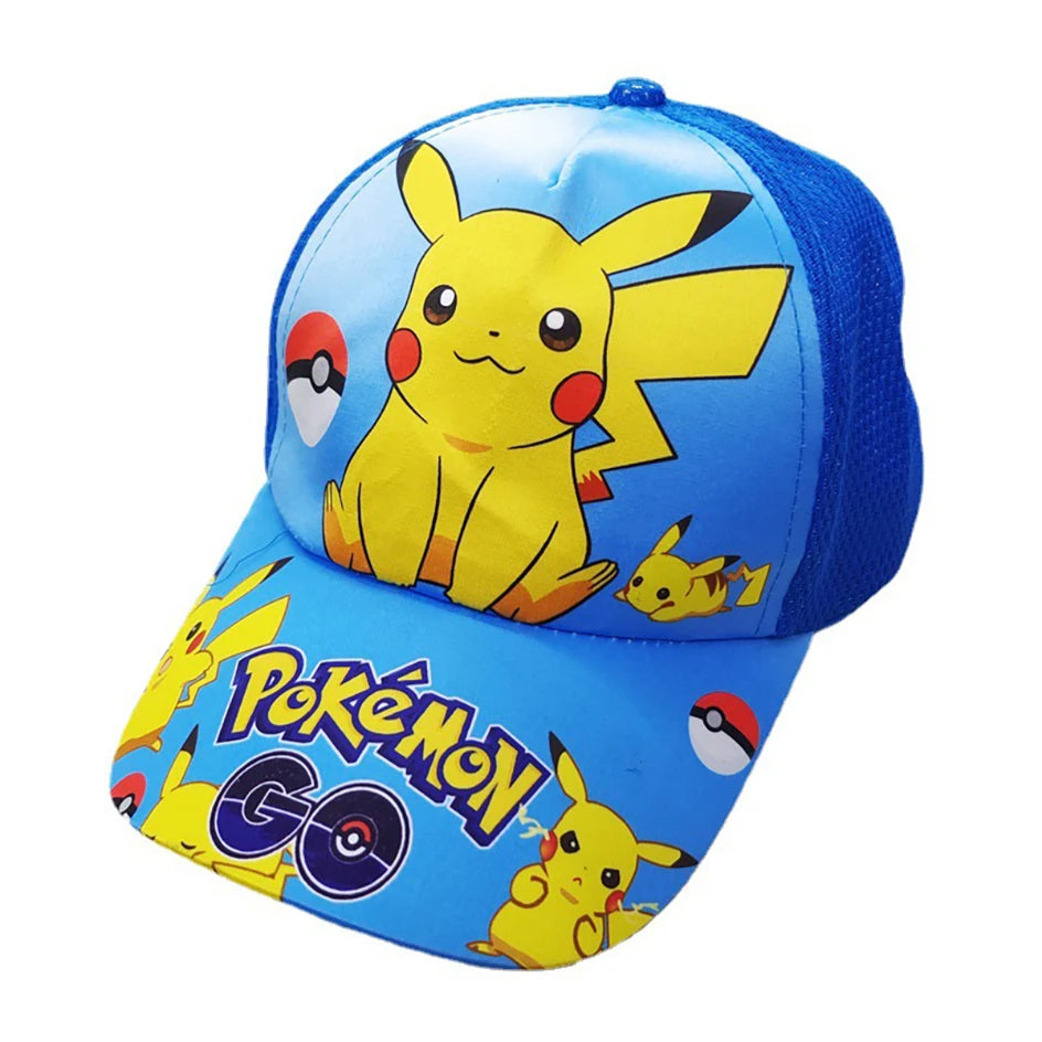 Pokémon Pikachu Baseball Cap – Kawaii Anime Sunhat for Kids, Outdoor Play & Birthday Gifts - Image 4