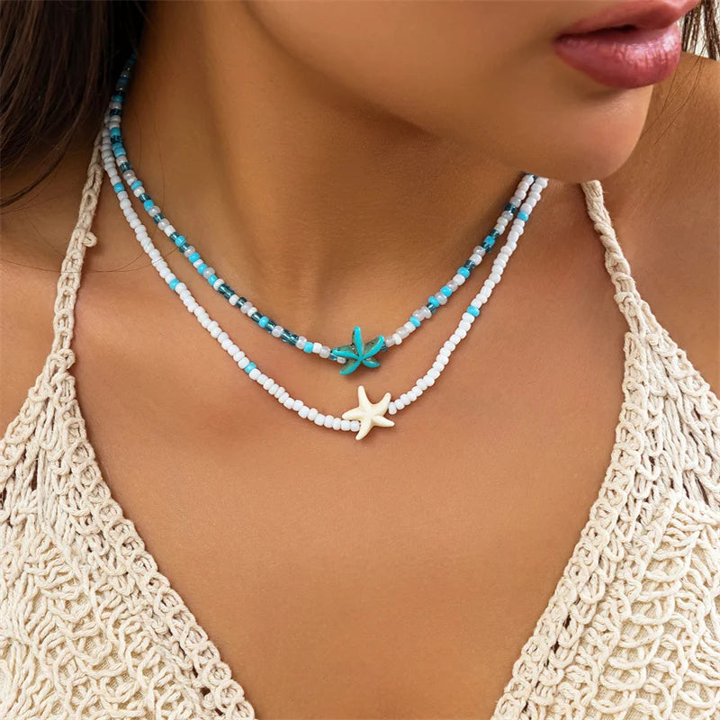 Boho Beach Shell Choker Necklace – Summer Fashion Jewelry for Women & Girls - Image 17