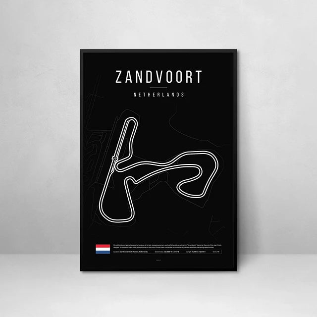 ROSHK F1 World Race Track Canvas Print – Modern Wall Art Poster for Racing Fans - Image 17