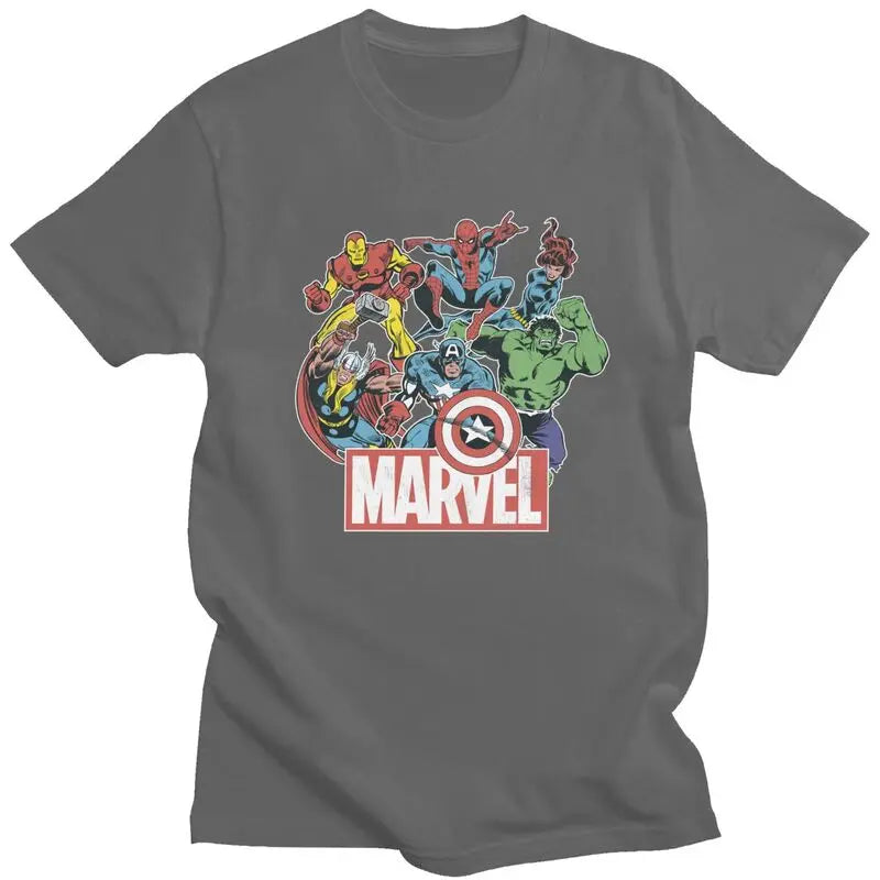 Hulk Classic Avengers T-Shirt – 100% Cotton Short Sleeve Tee for Men - Image 13