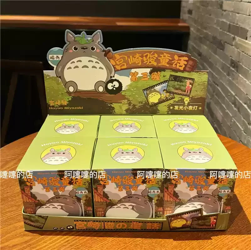 Original Hayao Miyazaki Fairy Tale Blind Box – Glowing Ornament Cartoon Creative Trendy Home Furnishings - Image 7