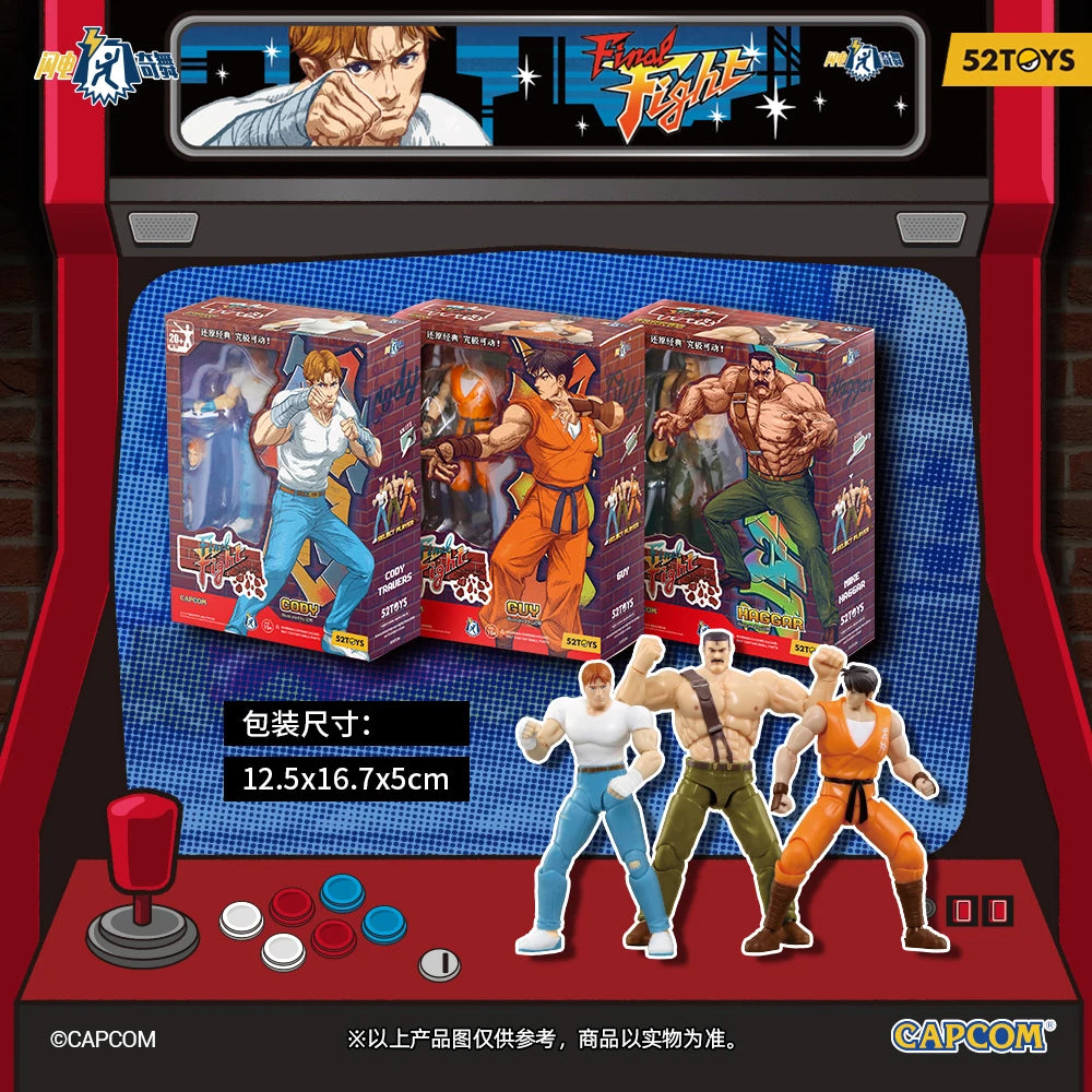 52TOYS Action Figure – CAPCOM Final Fight Collectible (3.75 inch / 10 cm) - Image 5