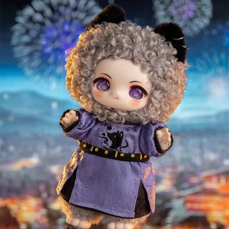 Authentic Nagi Beast Mountain and River Romantic Vinyl Plush – Chinese Style Blind Box Surprise Toy - Image 2