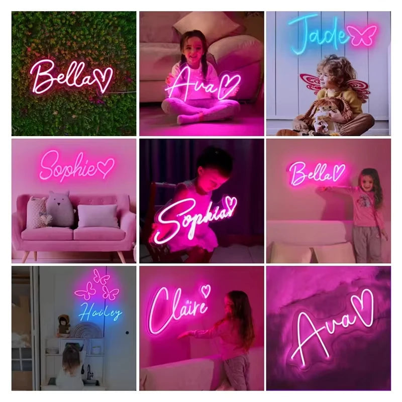 Custom Private Neon Signs – Dimmable LED Light for Home, Events, or Business Branding - Image 5