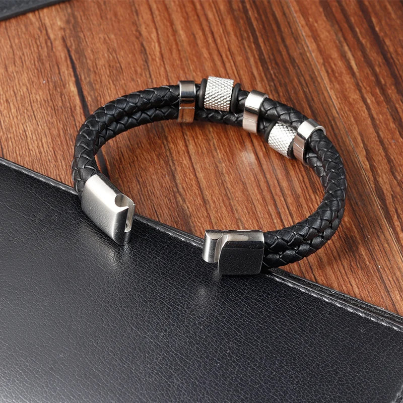 Charm Braid Rope Bracelet for Men - Image 4