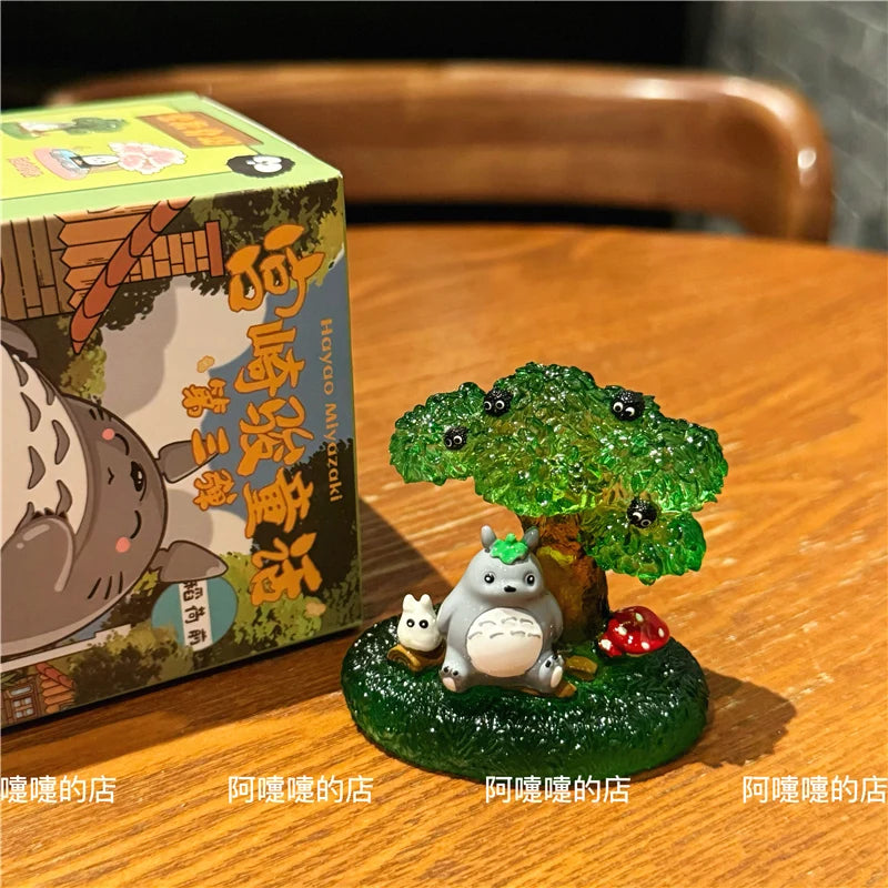 Original Hayao Miyazaki Fairy Tale Blind Box – Glowing Ornament Cartoon Creative Trendy Home Furnishings - Image 4
