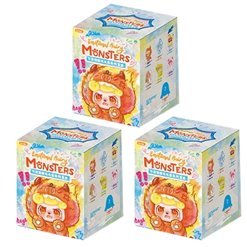 Jotoys Q Baby Emotional Hairy Monster Blind Box Series – Cute Backpack Ornament & Keychain Surprise Gift - Image 16