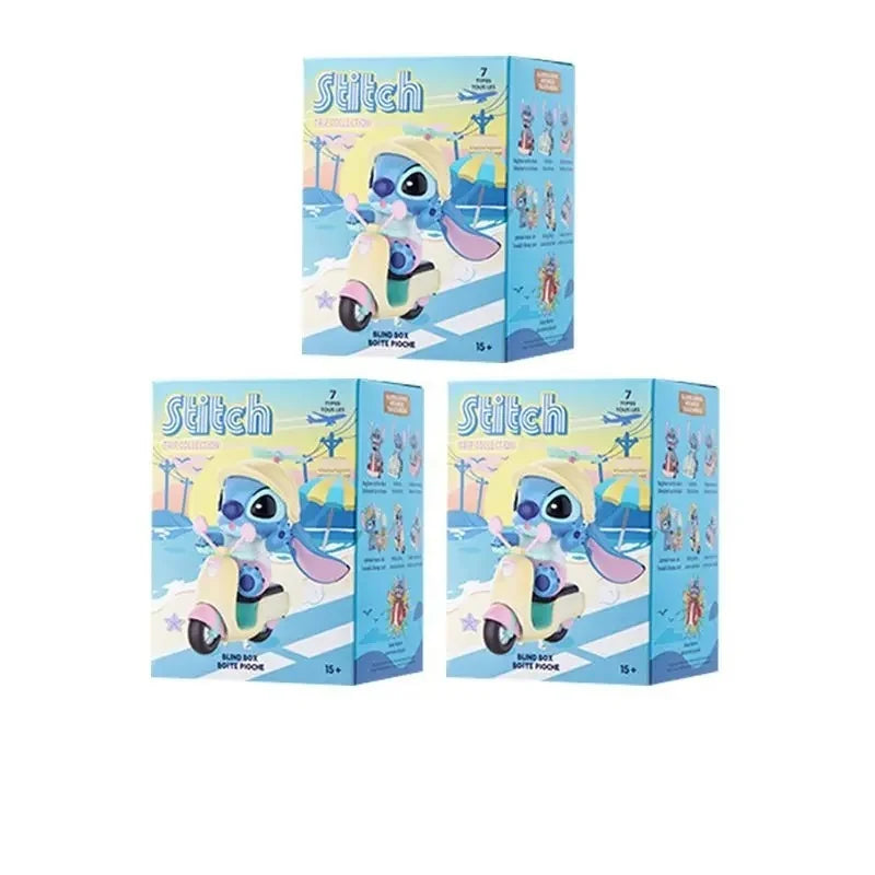 8cm Lilo & Stitch Anime Figures – Stitch Trip Collection Blind Box Mystery Doll Ornament - Image 16