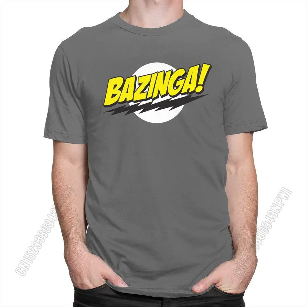 The Big Bang Theory "Bazinga!" T-Shirt – 100% Cotton Tee for Men - Image 10