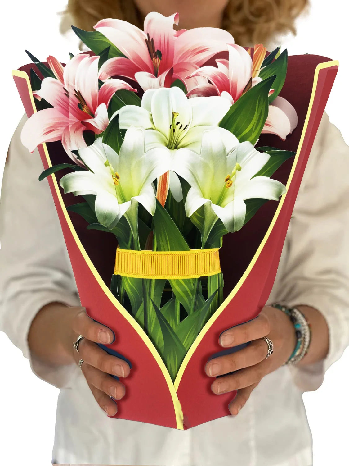 Premium 3D Pop-Up Flower Bouquet Card – Handmade Greeting Card for Special Occasions - Image 12