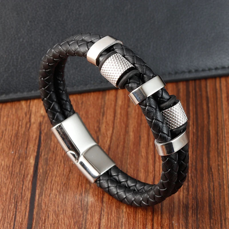 Charm Braid Rope Bracelet for Men - Image 3