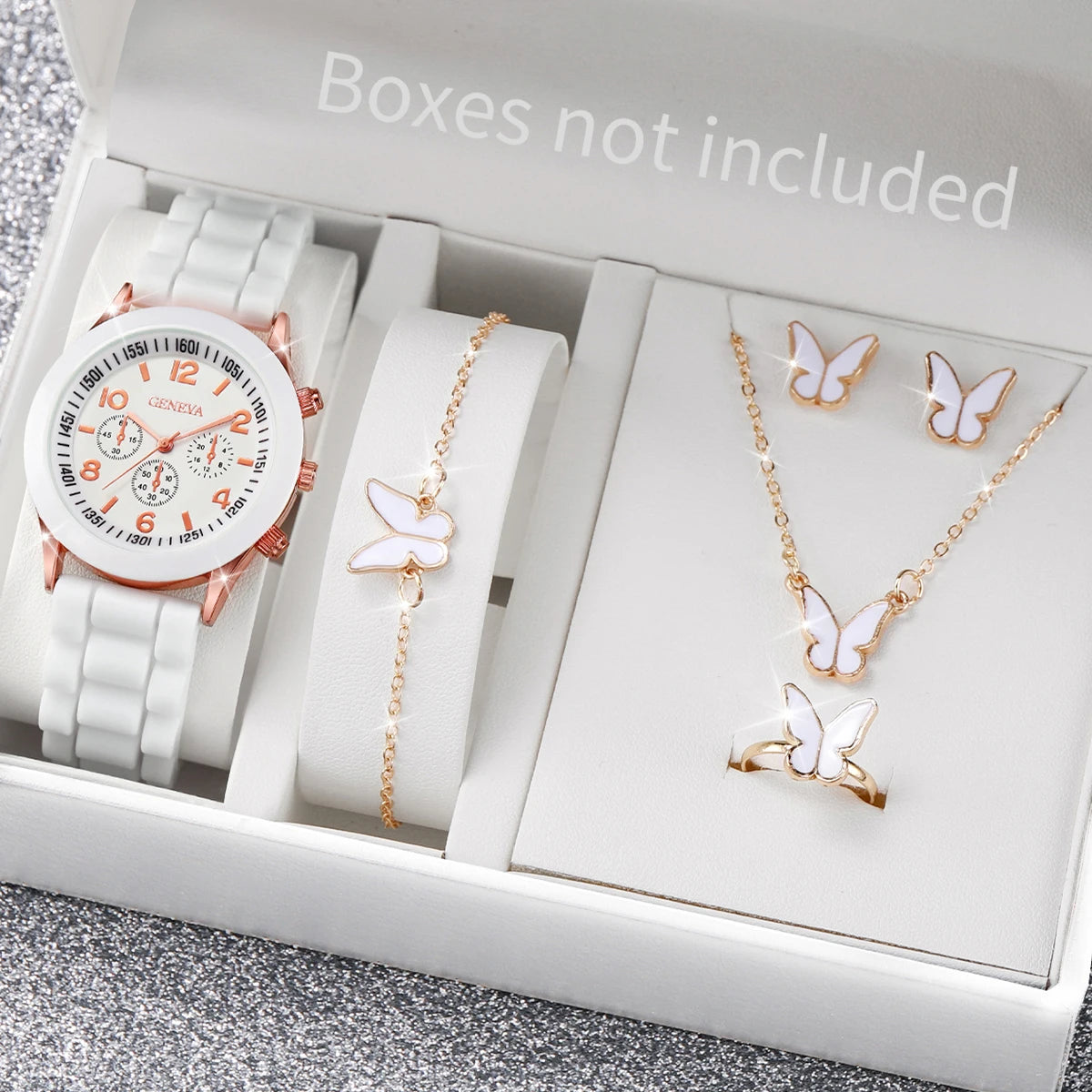 Women’s Fashion Quartz Watch Set - Image 5