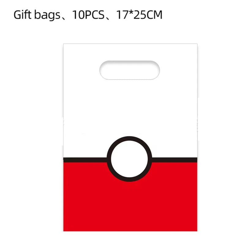 Pokémon Pikachu Balloon Party Set – Birthday Decoration & Gift Bag Supplies for Kids - Image 5