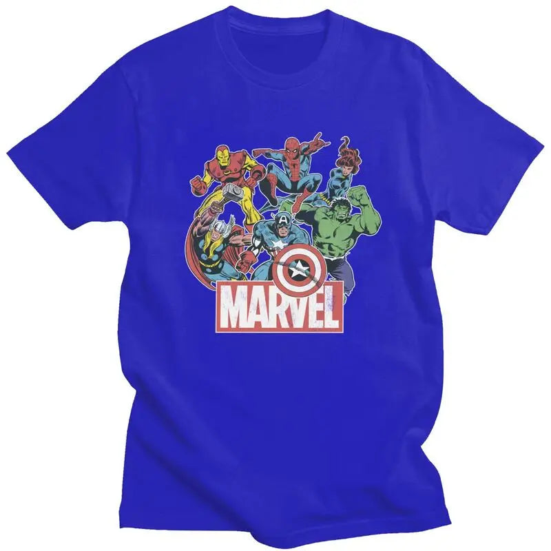 Hulk Classic Avengers T-Shirt – 100% Cotton Short Sleeve Tee for Men - Image 9