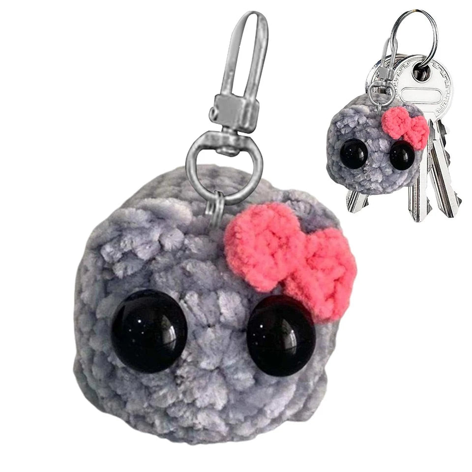 Sad Hamster Violin Song Plush Keychain - Image 3