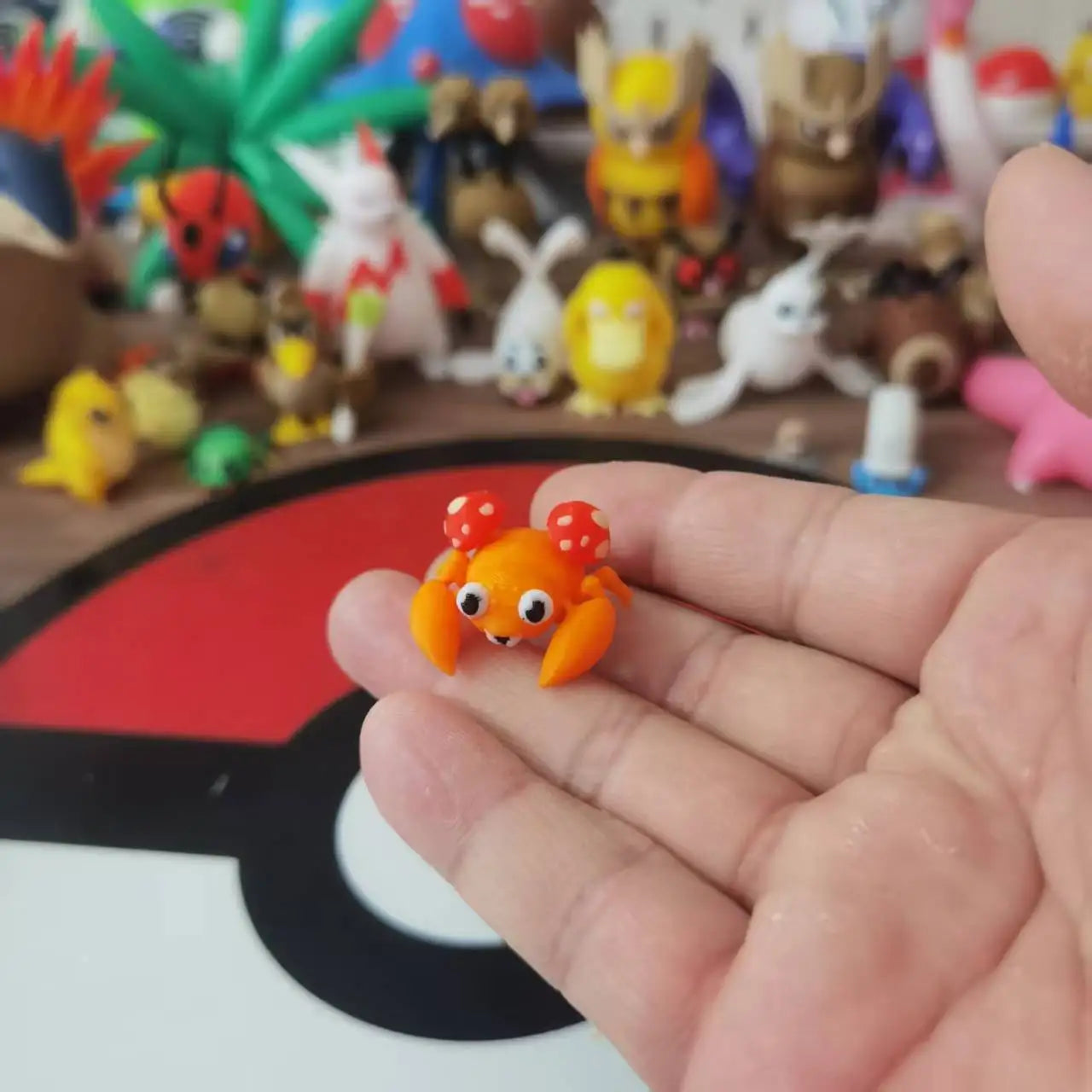Anime Pokémon Parasect Action Figure – 1:20 Scale 3D Printed Collectible - Image 7