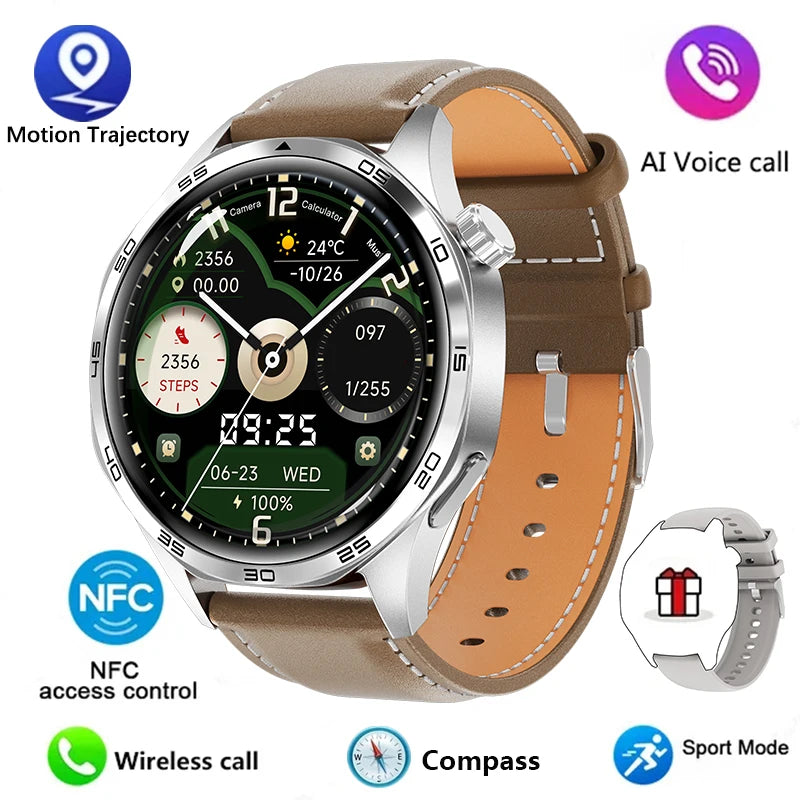 GT5 PRO Smart Watch for Men – 2024 AMOLED Display, Bluetooth Call, GPS, NFC & Compass - Image 10