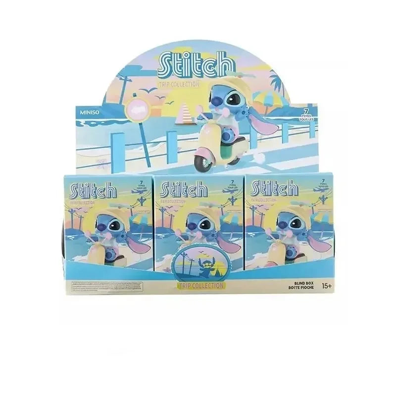 8cm Lilo & Stitch Anime Figures – Stitch Trip Collection Blind Box Mystery Doll Ornament - Image 11
