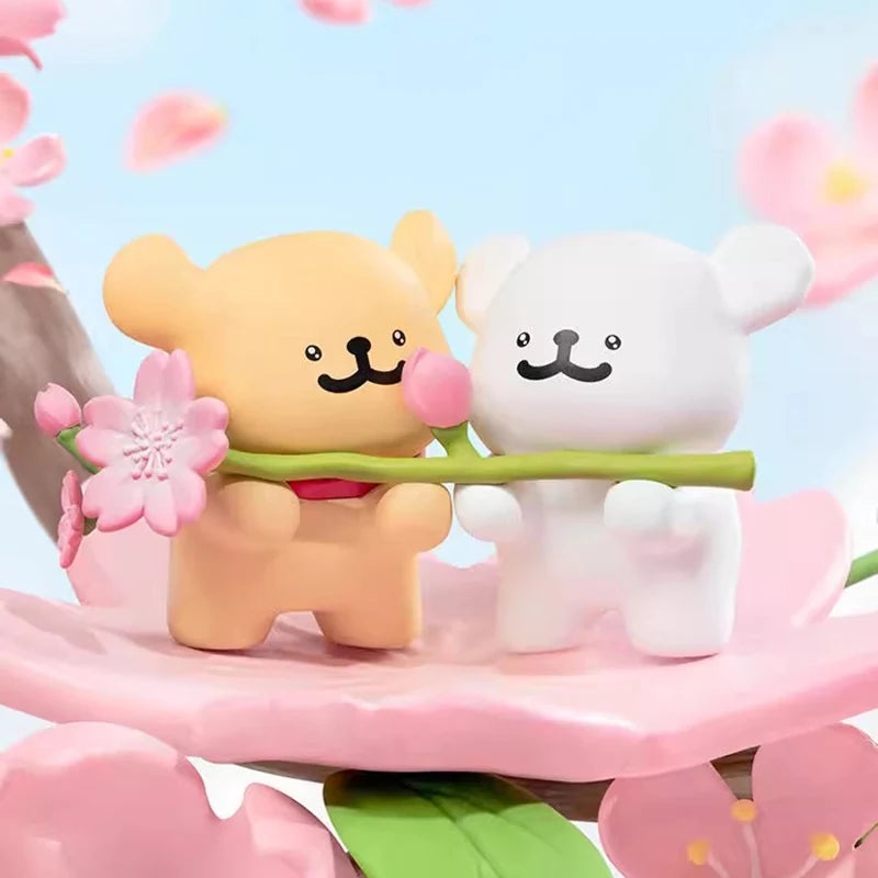 Maltese Joyful Spring Series Blind Box – Sakura Puppy Mystery Doll Collectible Toy - Image 5